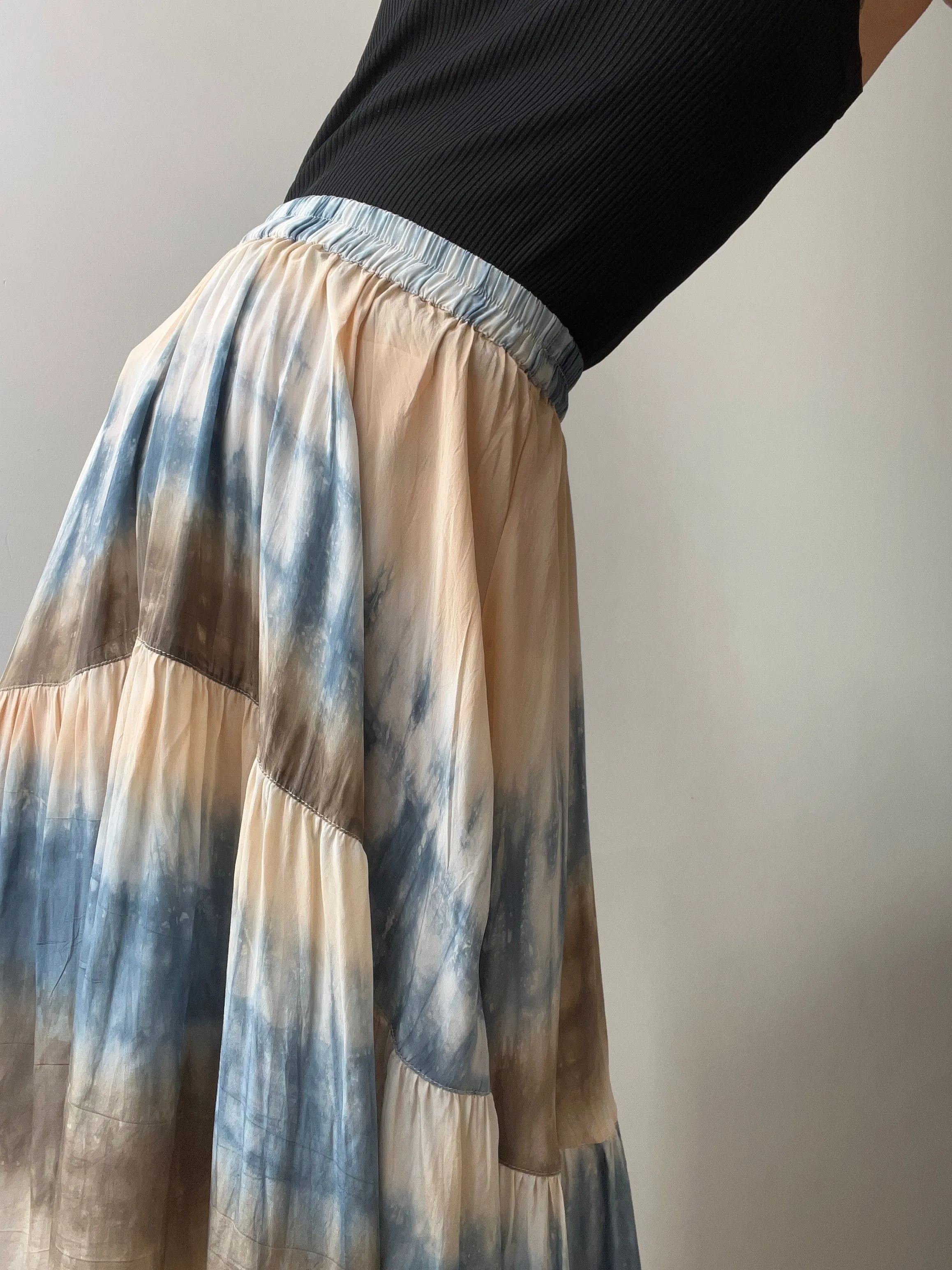 Project AJ 117 Franny Skirt Nude Indigo