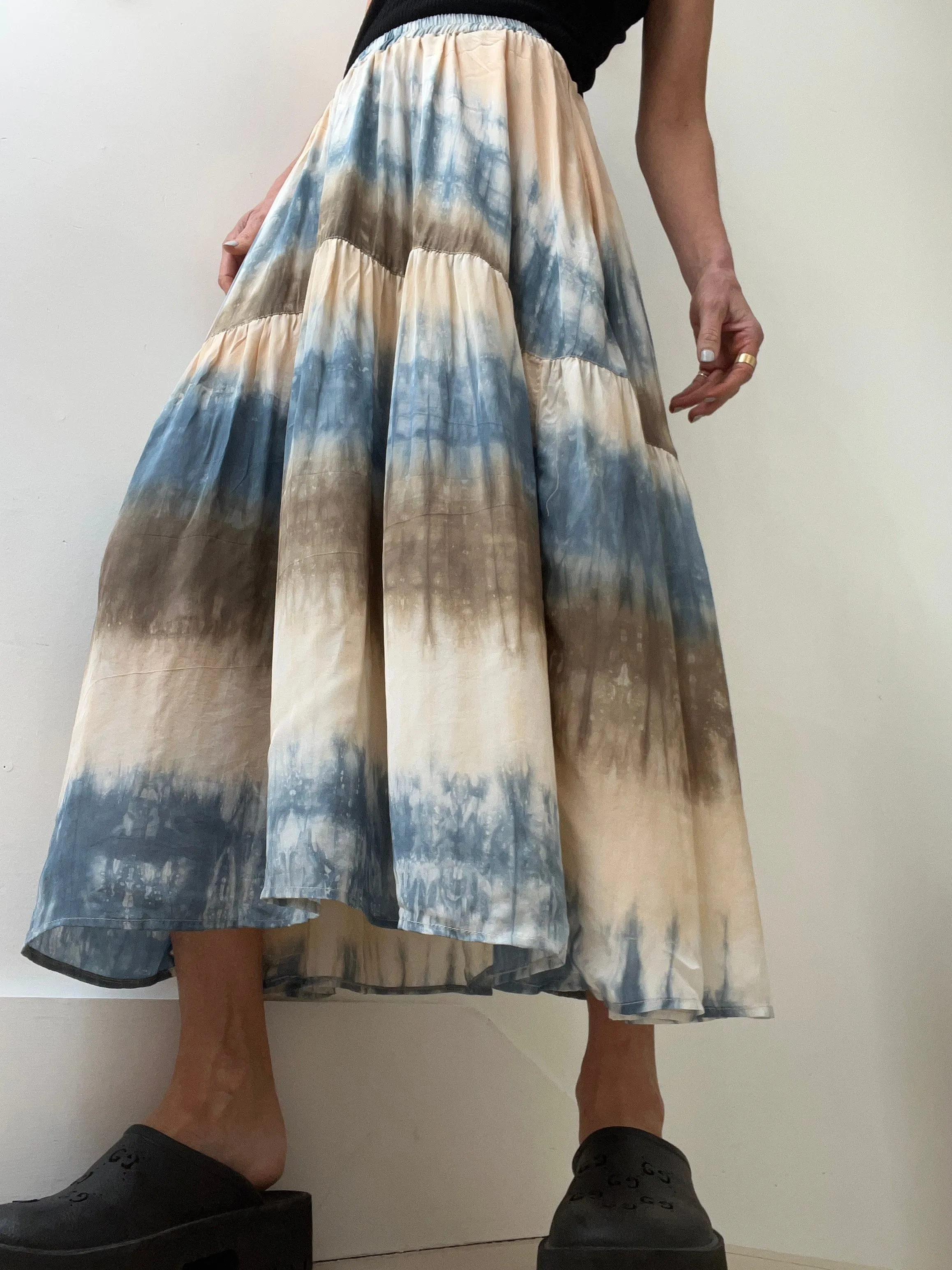 Project AJ 117 Franny Skirt Nude Indigo