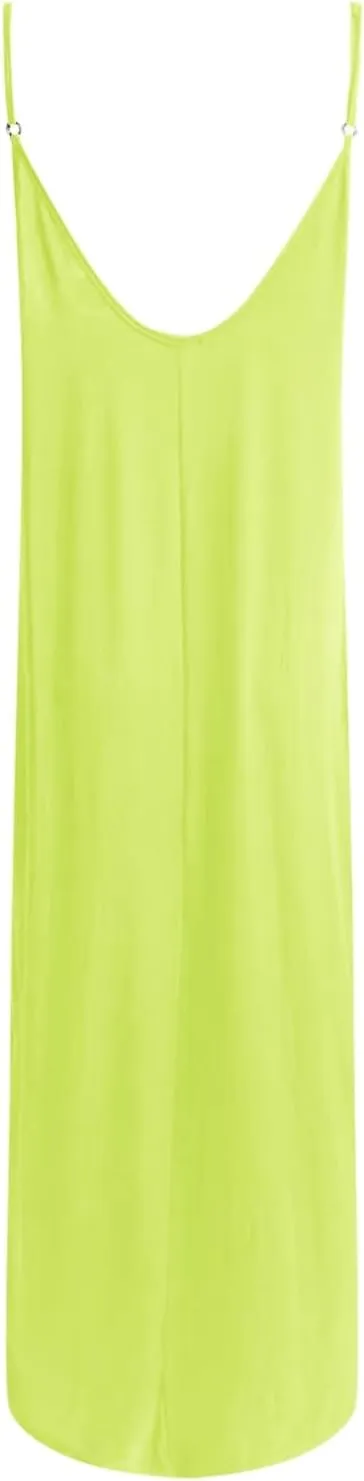 PTOLOCIF Womens Solid Round Neck Long Sleeved Patchwork Long Skirt is Fashionable and Plus Size Dress Blouses for Women