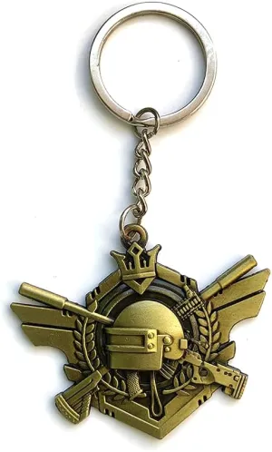 PUBG Medal key chain pendant eat chicken peripheral products