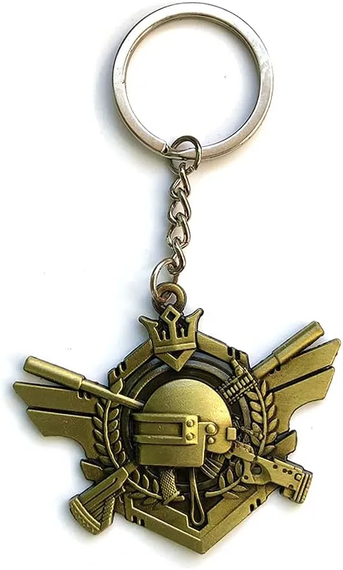 PUBG Medal key chain pendant eat chicken peripheral products