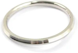 Punjabi/Sikh Steel Silver Kada/Bracelet for Men Or Internal Diameter 6.5 cm Weight 45 Gram Thickness 0.8 cm