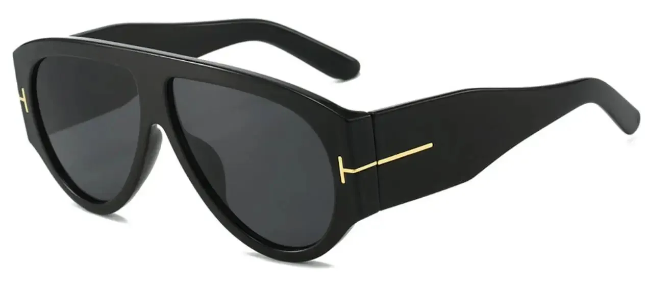 Retro Tortoiseshell Pilot Sunglasses