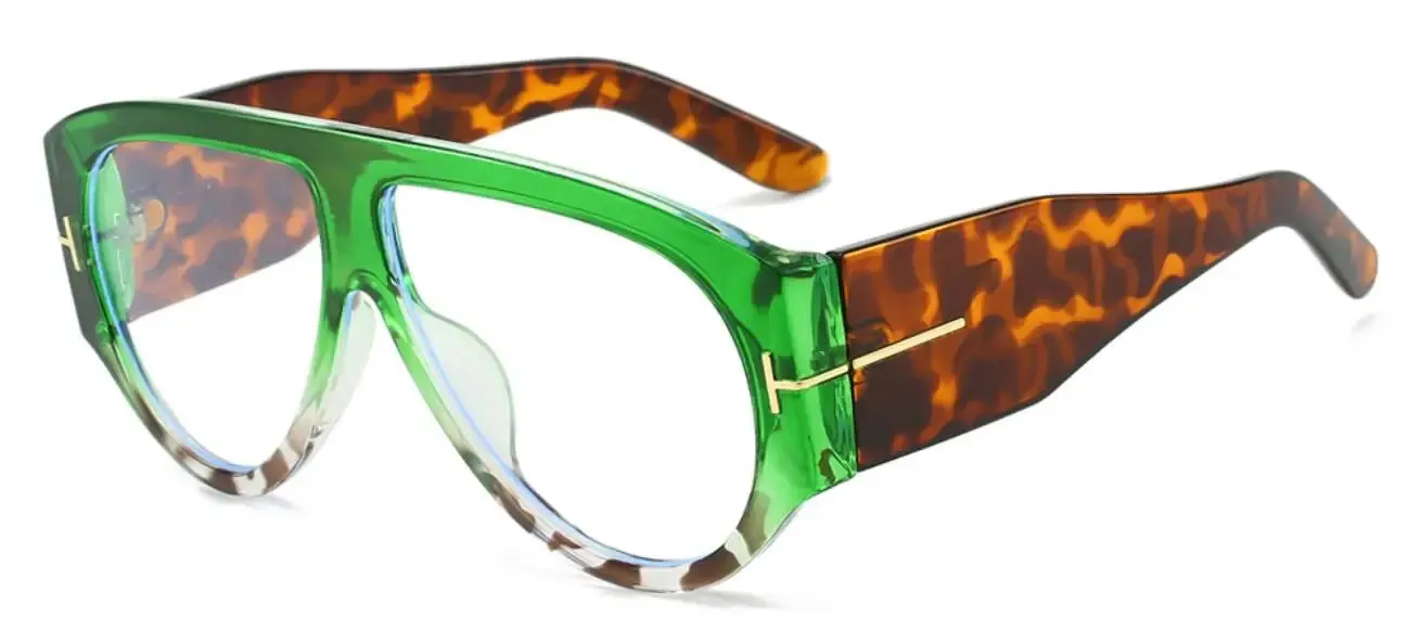 Retro Tortoiseshell Pilot Sunglasses