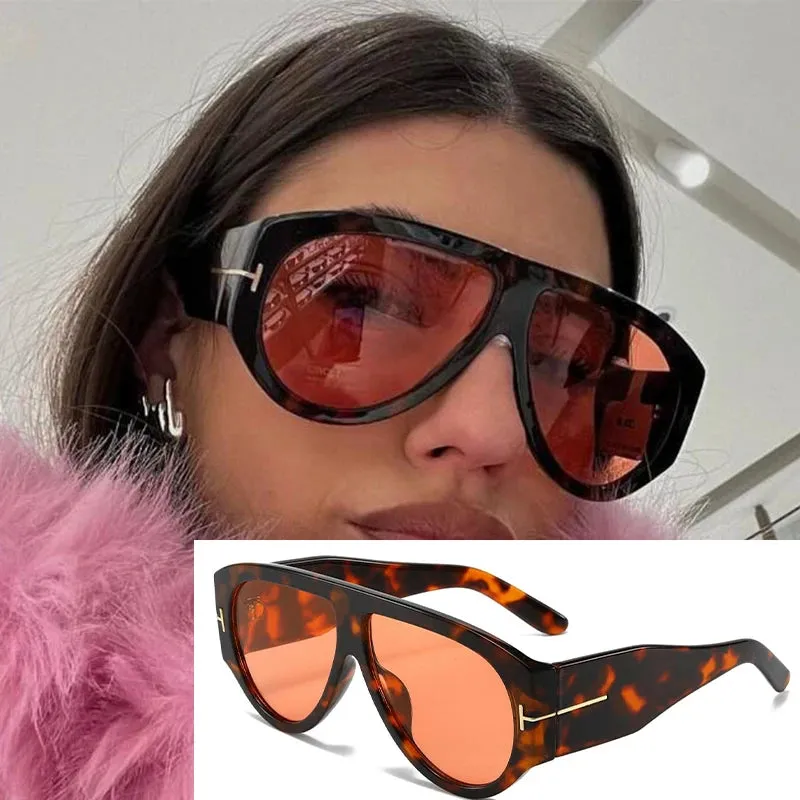 Retro Tortoiseshell Pilot Sunglasses