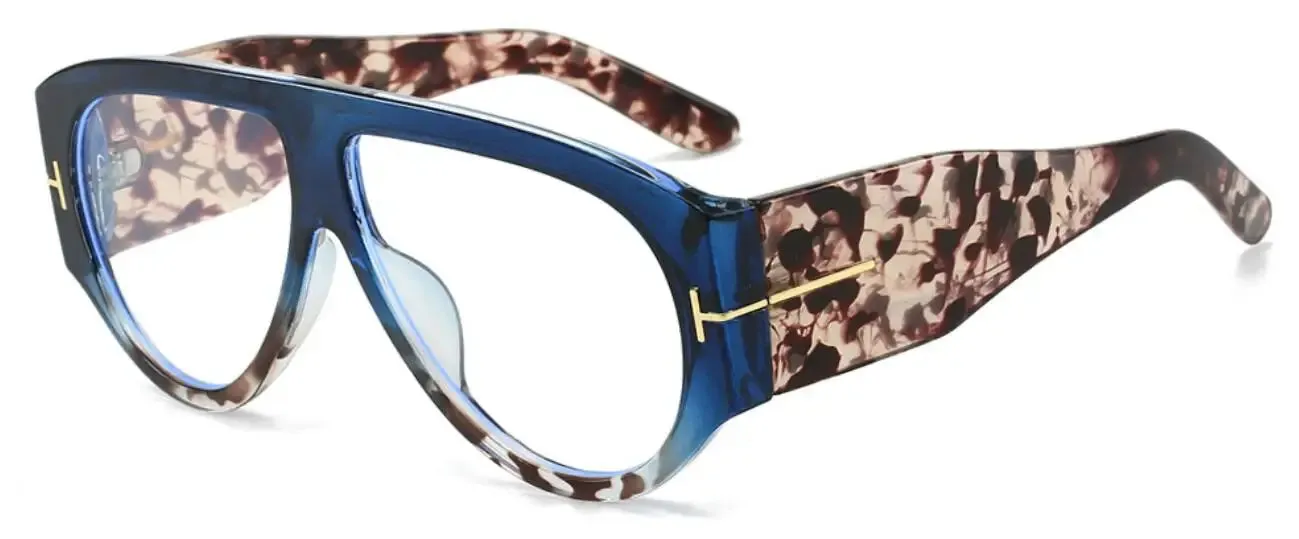 Retro Tortoiseshell Pilot Sunglasses