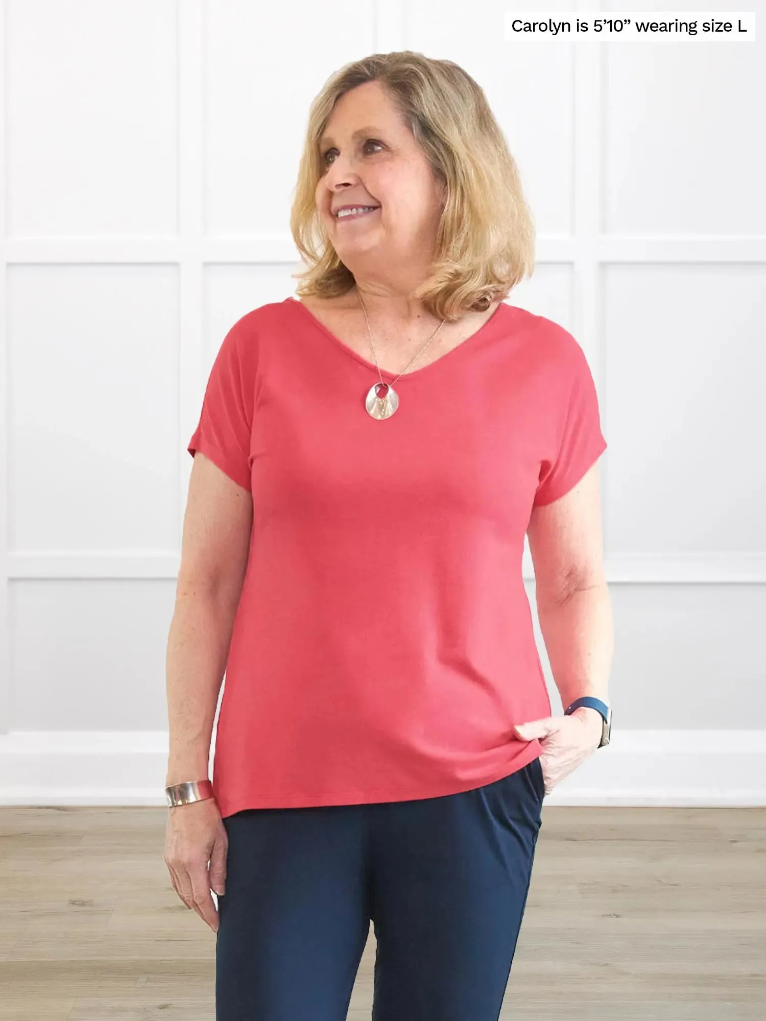 Rhianna reversible dolman tee