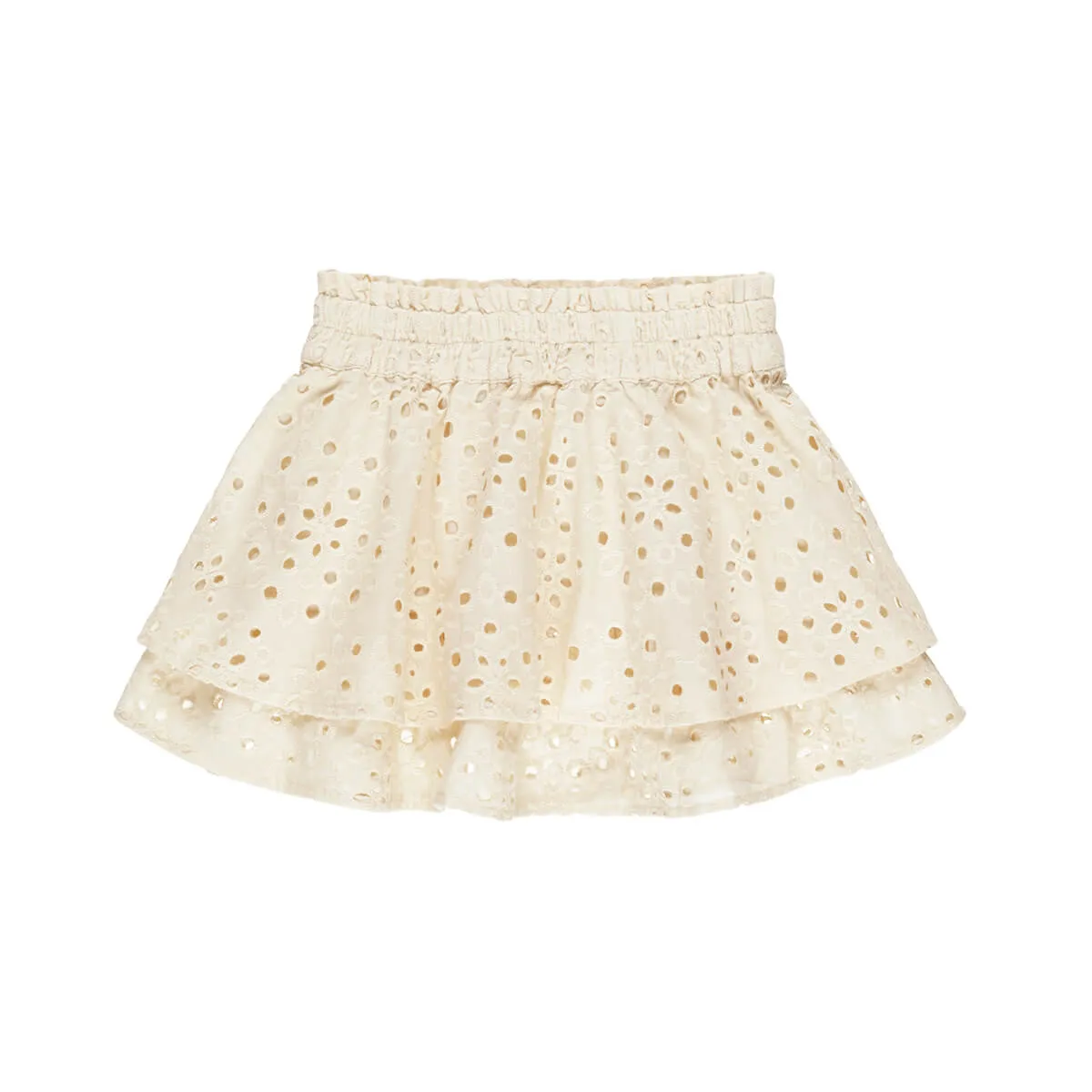 Rose Mini Skirt in Natural by Rylee & Cru