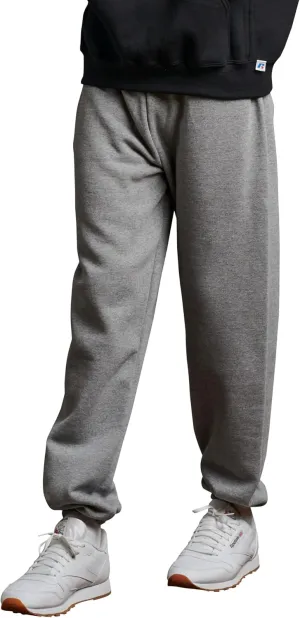 Russell Athletic Men's Dri Power Fleece Elastic Bottom Sweatpants, Relaxed Fit, Moisture Wicking, with or Without Pockets