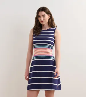 Sarah Dress - Sunset Stripes