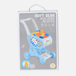 SHOPPING CART BLOCKS 32 PIECES