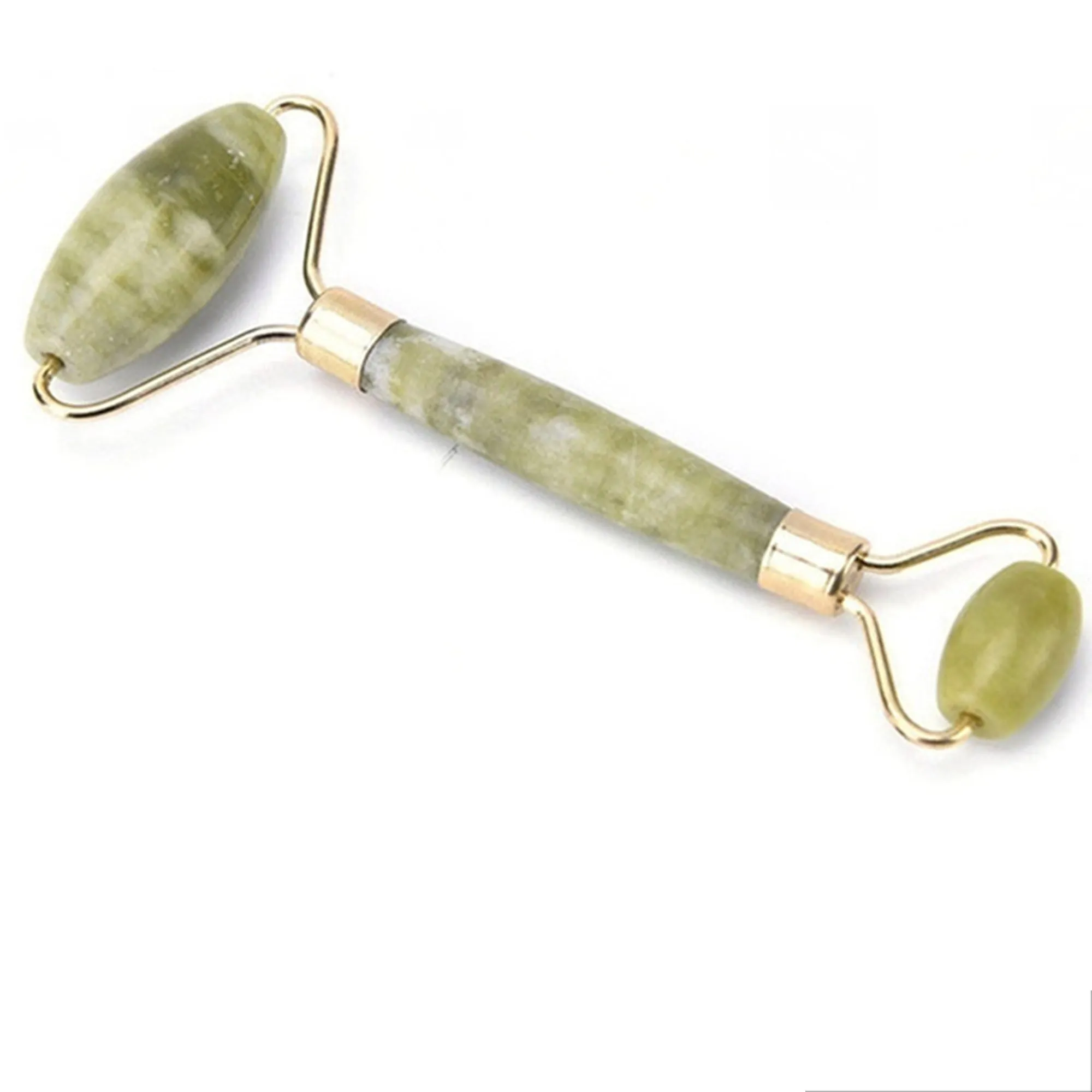 Smooth Facial Roller & Massager Natural Massage Jade Stone