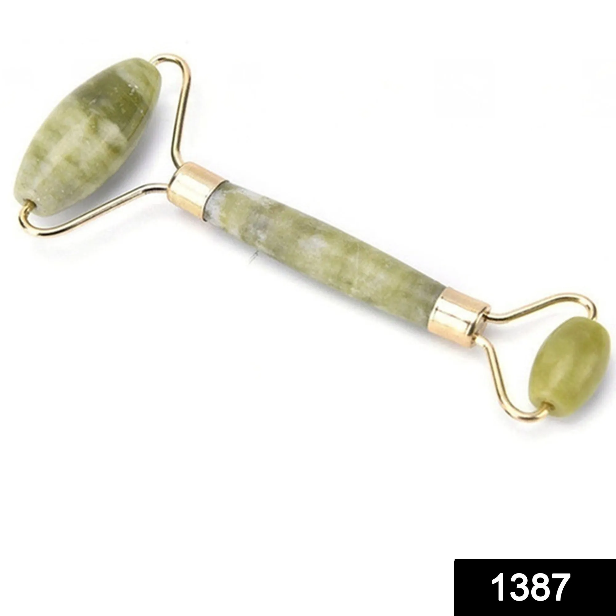 Smooth Facial Roller & Massager Natural Massage Jade Stone