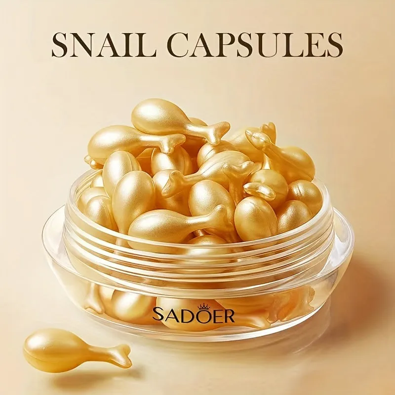 SnailRose Capsule Serum AntiAging Hydrating Travel Essentials