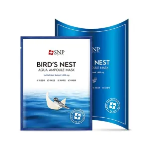 SNP Bird's Nest Aqua Ampoule Facial Mask