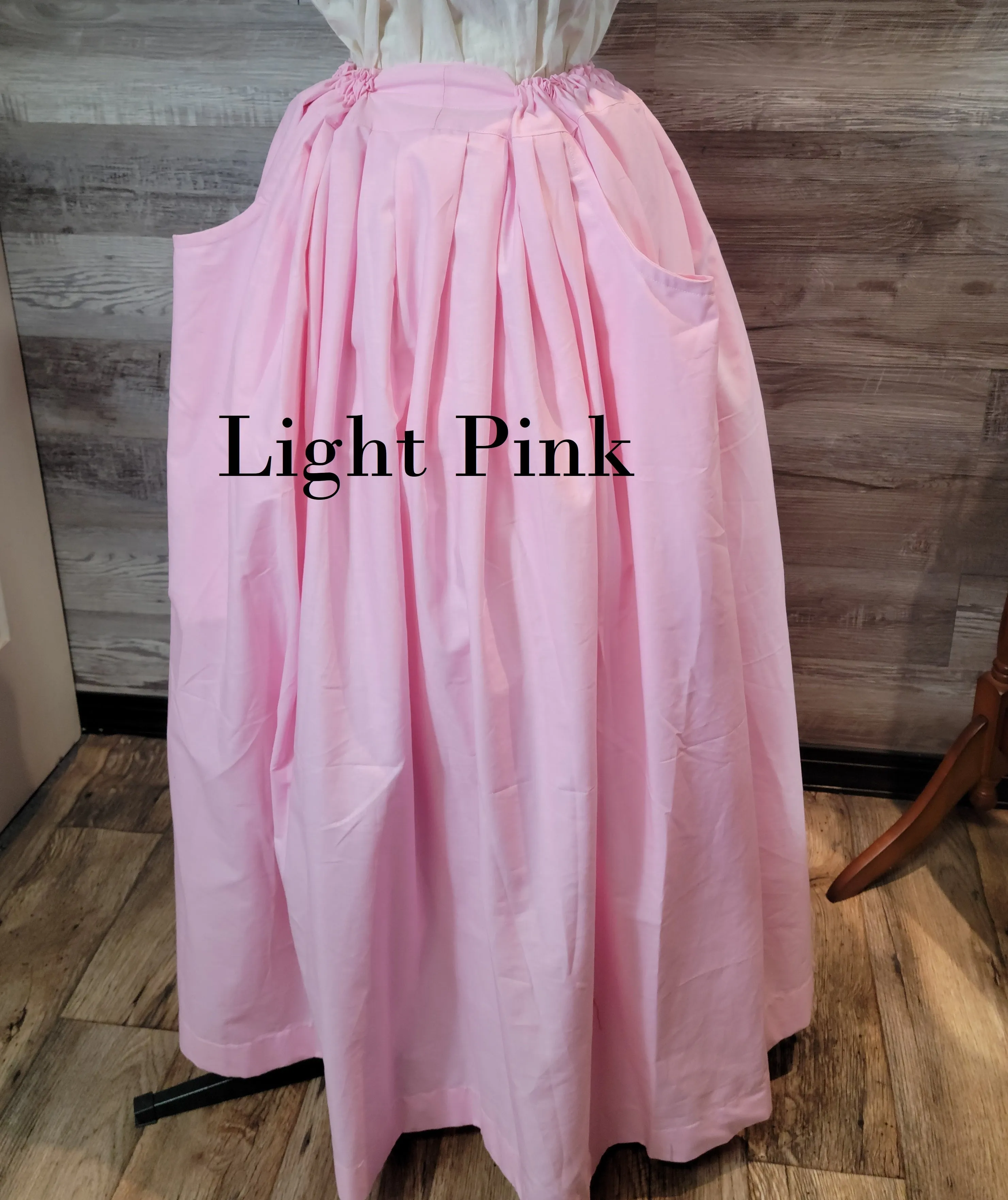 Solid Skirt with Pockets- Shades of Red