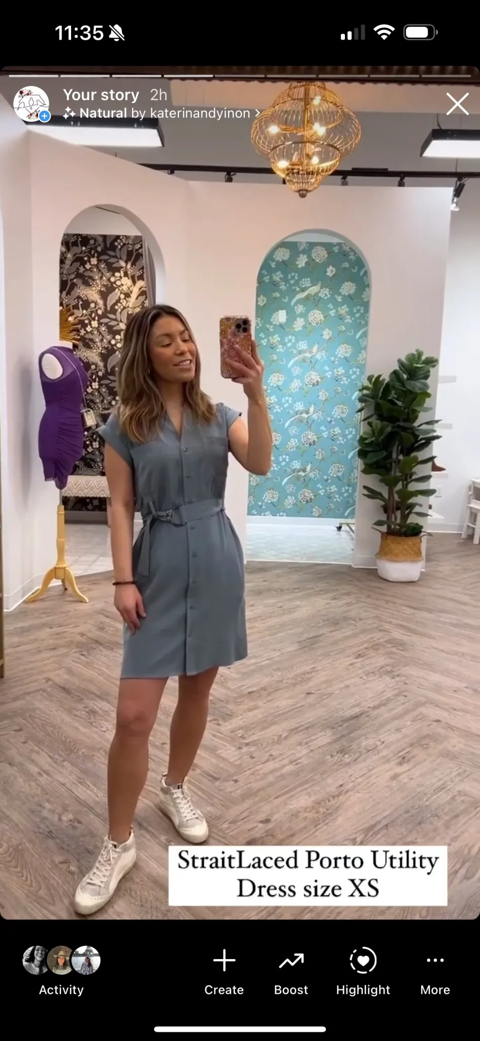 Strait Laced Porto Utility Dress
