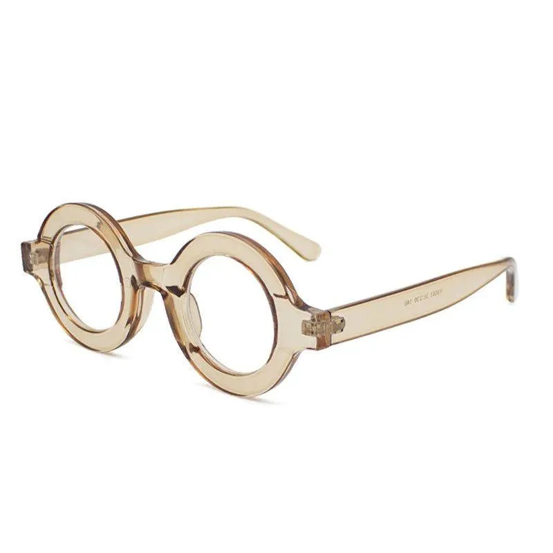 Stylish Retro Round Sunglasses with Anti-Blue Light Protection