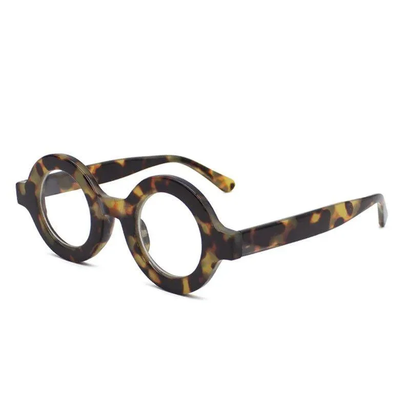 Stylish Retro Round Sunglasses with Anti-Blue Light Protection