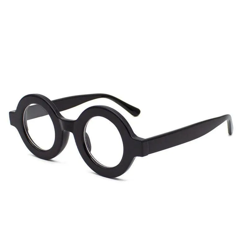 Stylish Retro Round Sunglasses with Anti-Blue Light Protection