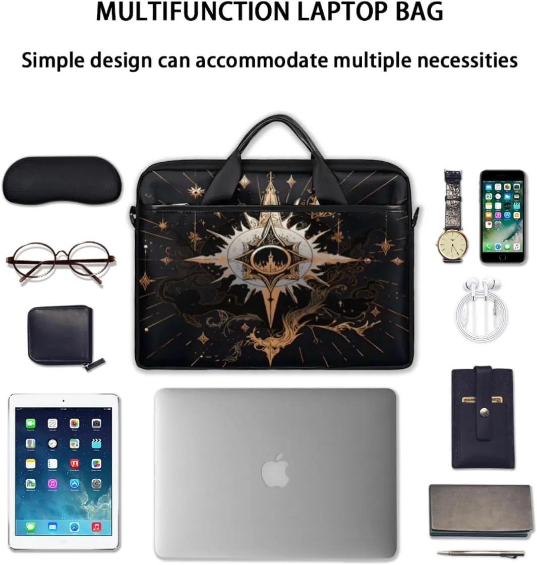 Summer Fun Style Laptop Shoulder Bag for Tablet Computer Notebook Sleeve Messenger Carrying Case Briefcase Tote