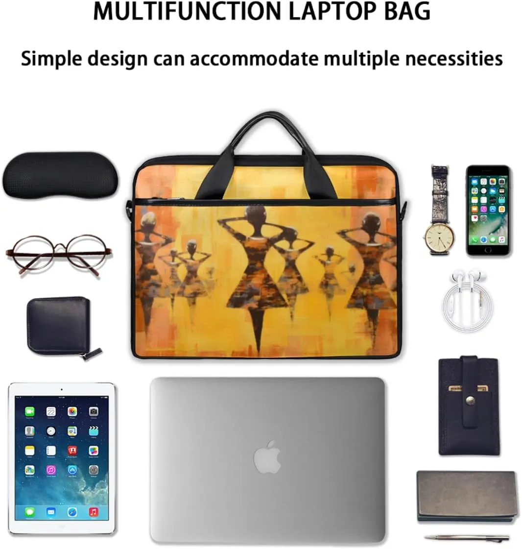 Summer Fun Style Laptop Shoulder Bag for Tablet Computer Notebook Sleeve Messenger Carrying Case Briefcase Tote
