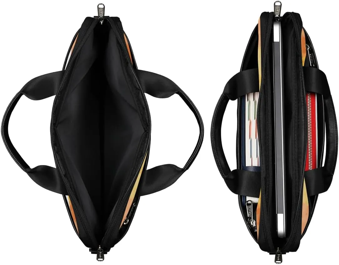 Summer Fun Style Laptop Shoulder Bag for Tablet Computer Notebook Sleeve Messenger Carrying Case Briefcase Tote