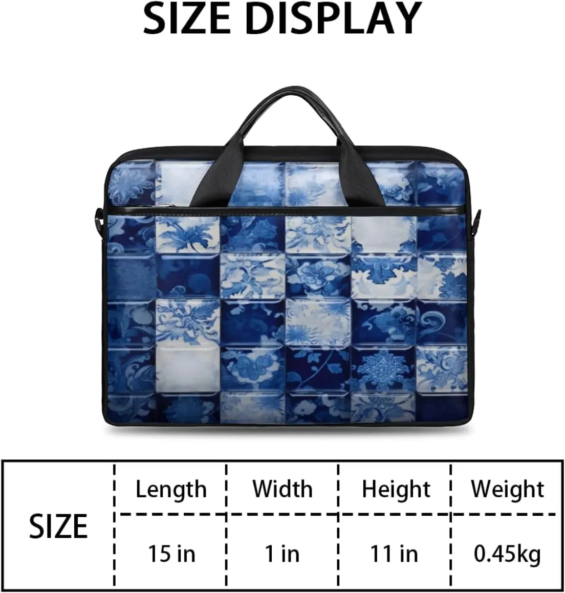 Summer Fun Style Laptop Shoulder Bag for Tablet Computer Notebook Sleeve Messenger Carrying Case Briefcase Tote