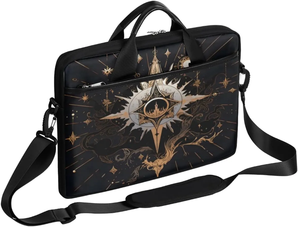 Summer Fun Style Laptop Shoulder Bag for Tablet Computer Notebook Sleeve Messenger Carrying Case Briefcase Tote