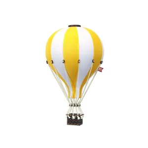 Super Balloon Small - Yellow / White
