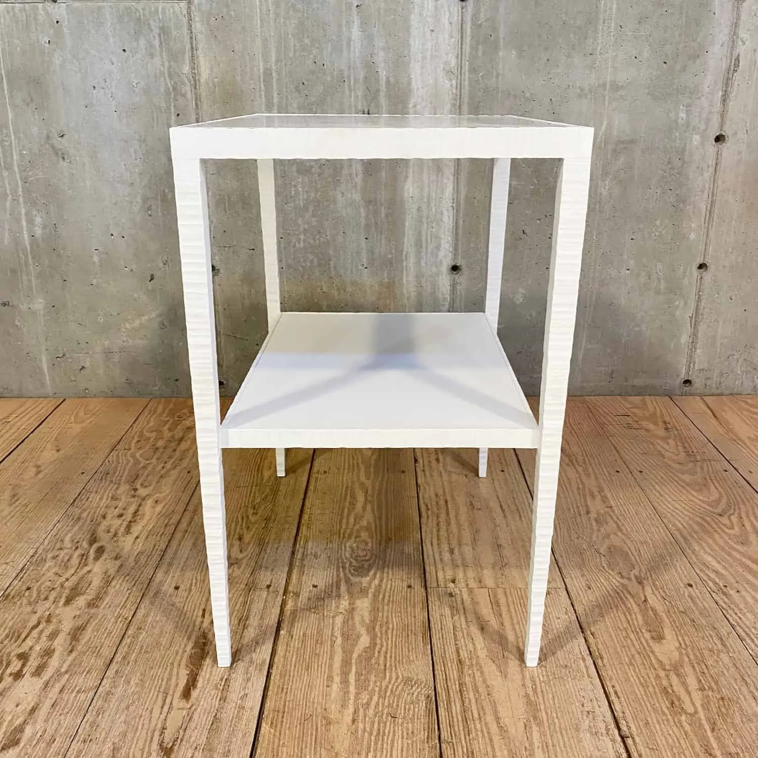 Tapered Two Tiered Side Table