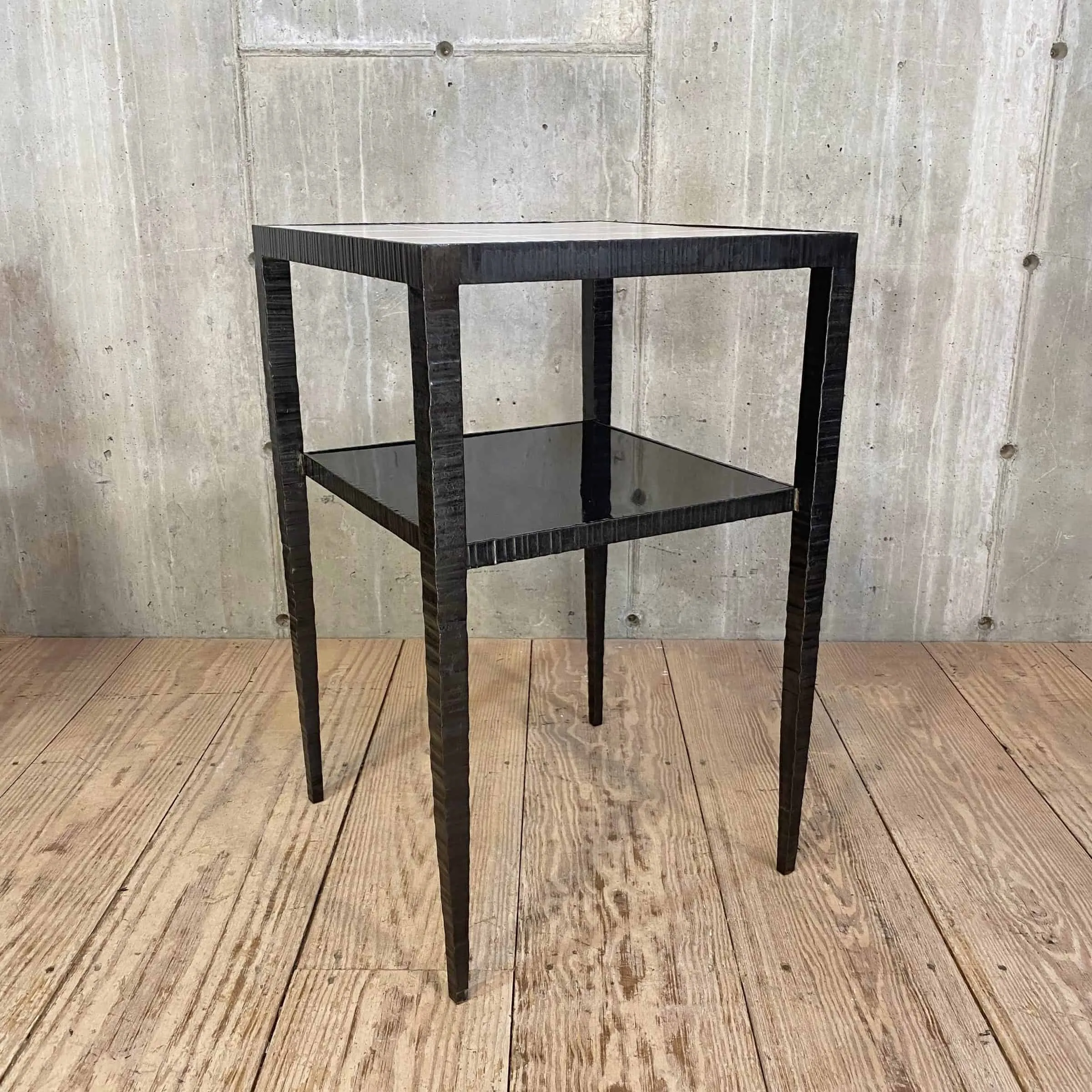 Tapered Two Tiered Side Table