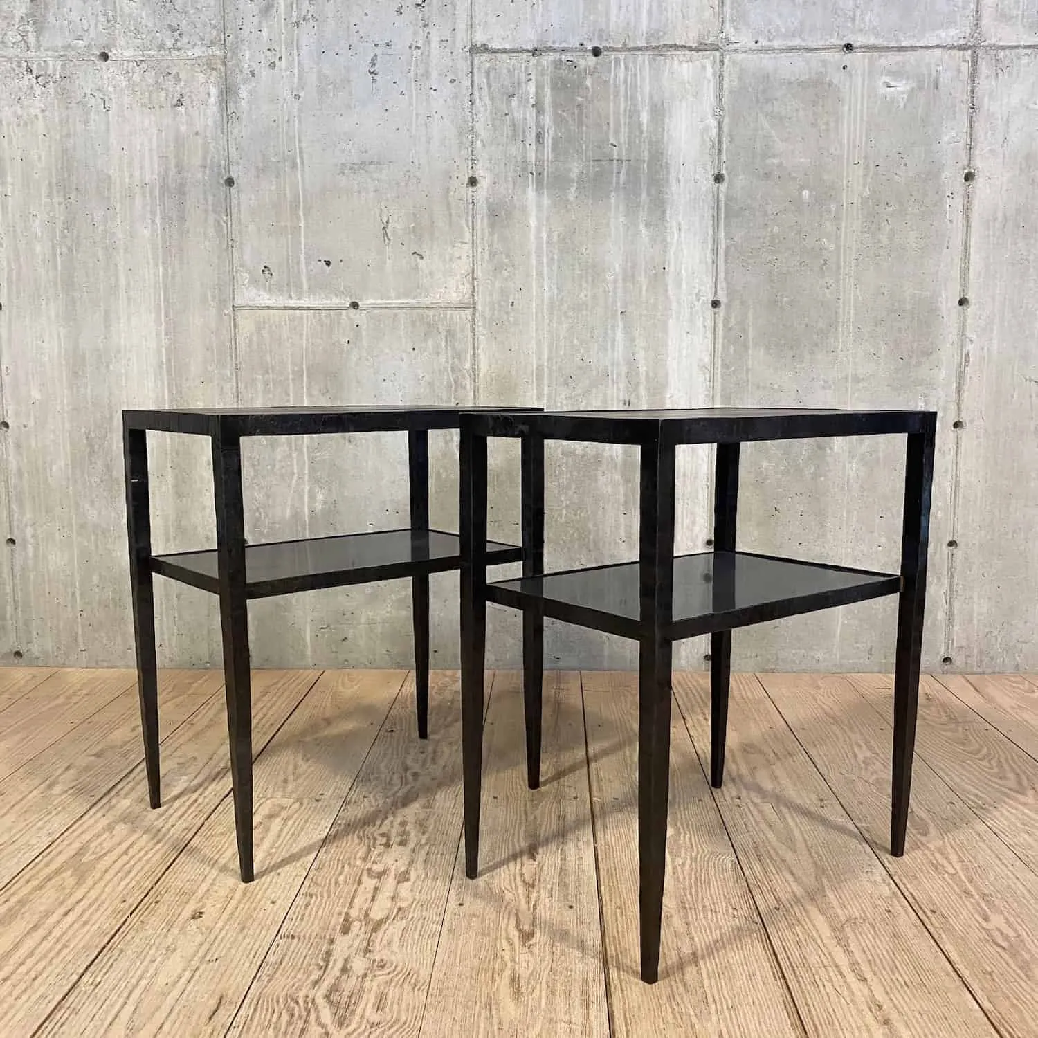 Tapered Two Tiered Side Table