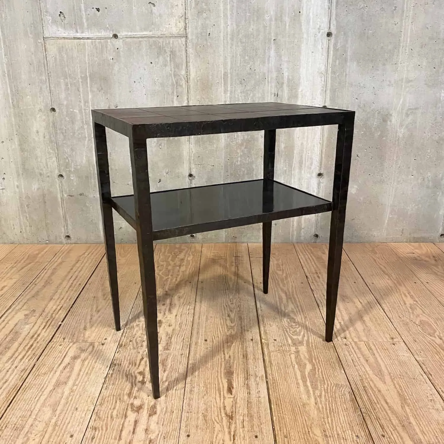 Tapered Two Tiered Side Table
