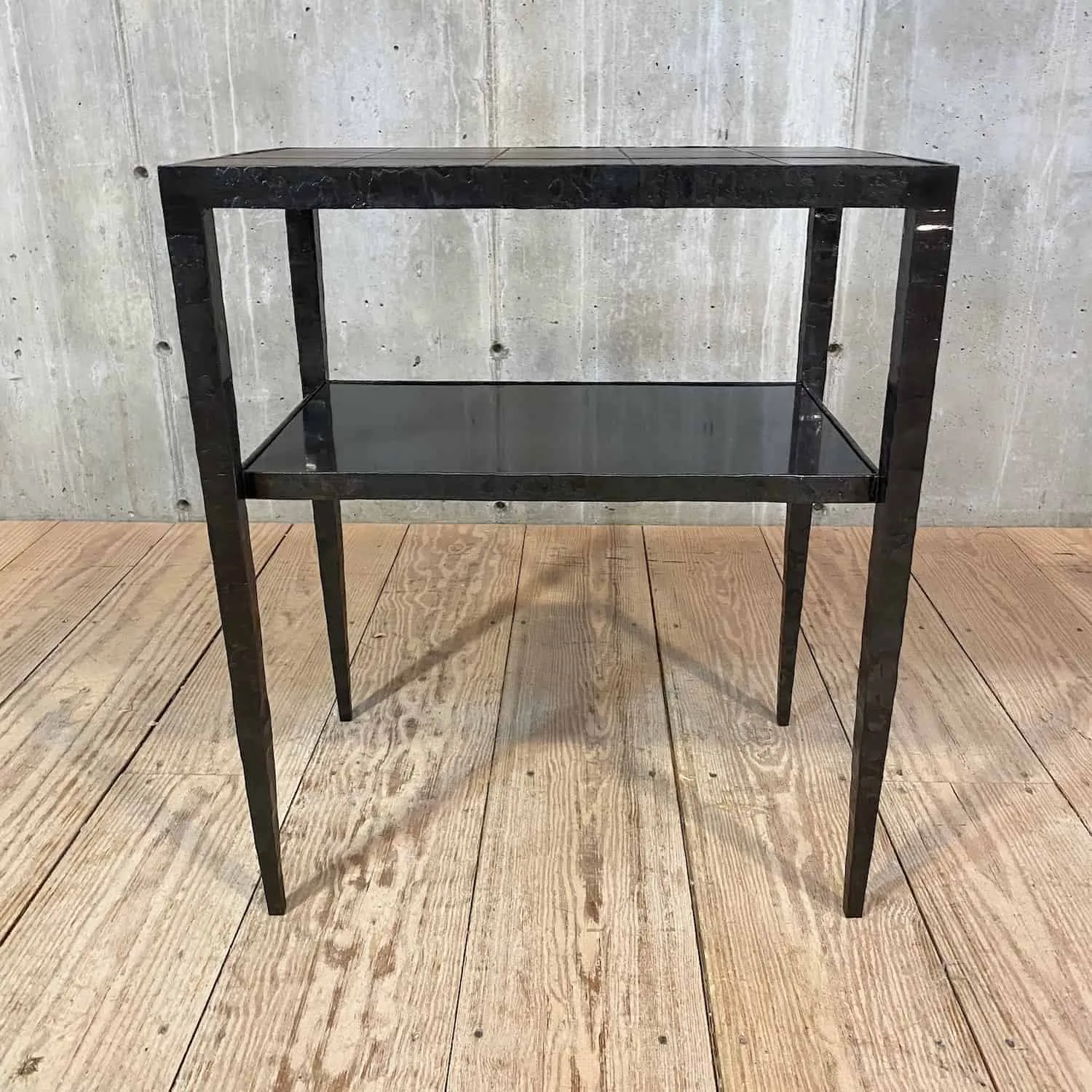 Tapered Two Tiered Side Table