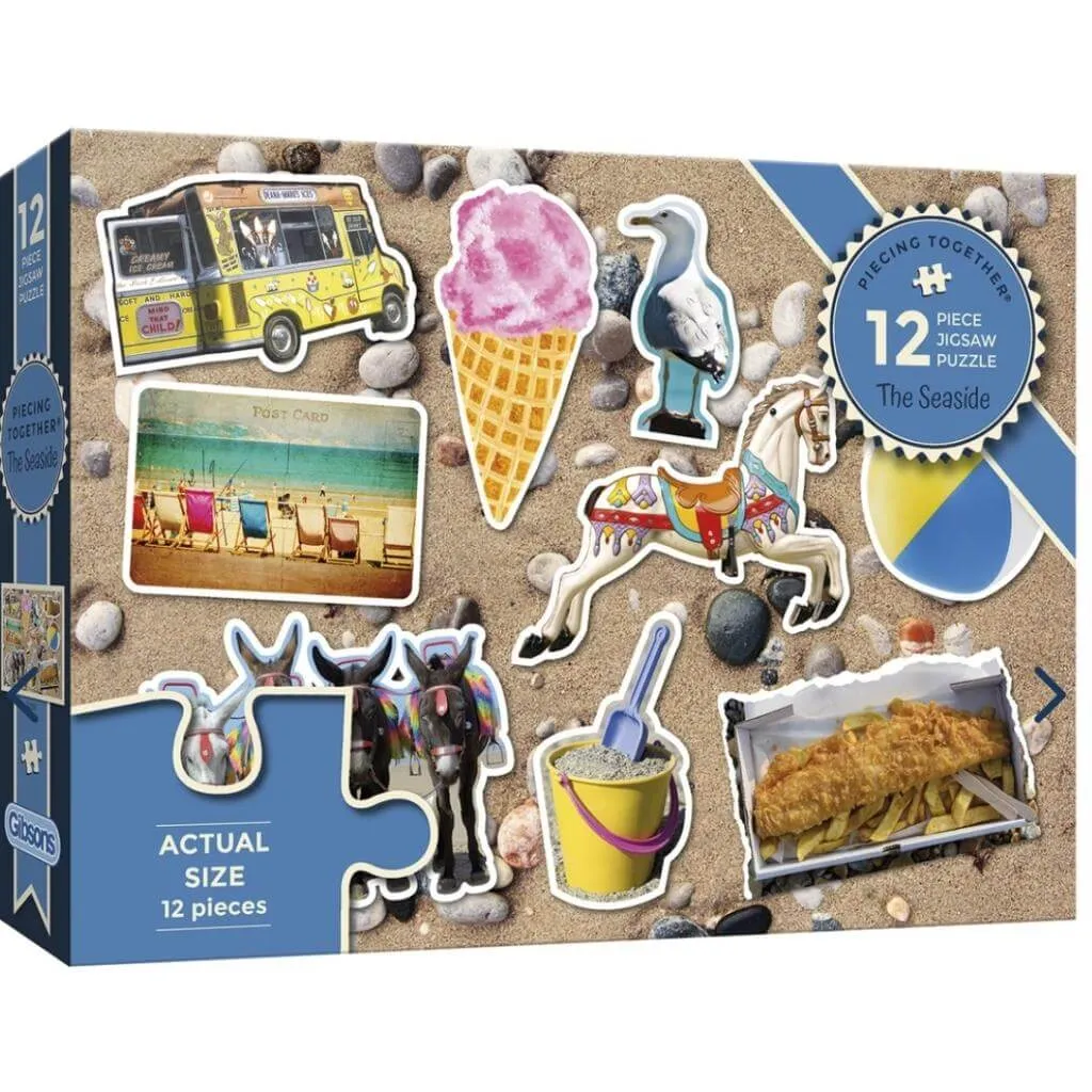 The Seaside - 12 XL Piece Jigsaw Puzzle