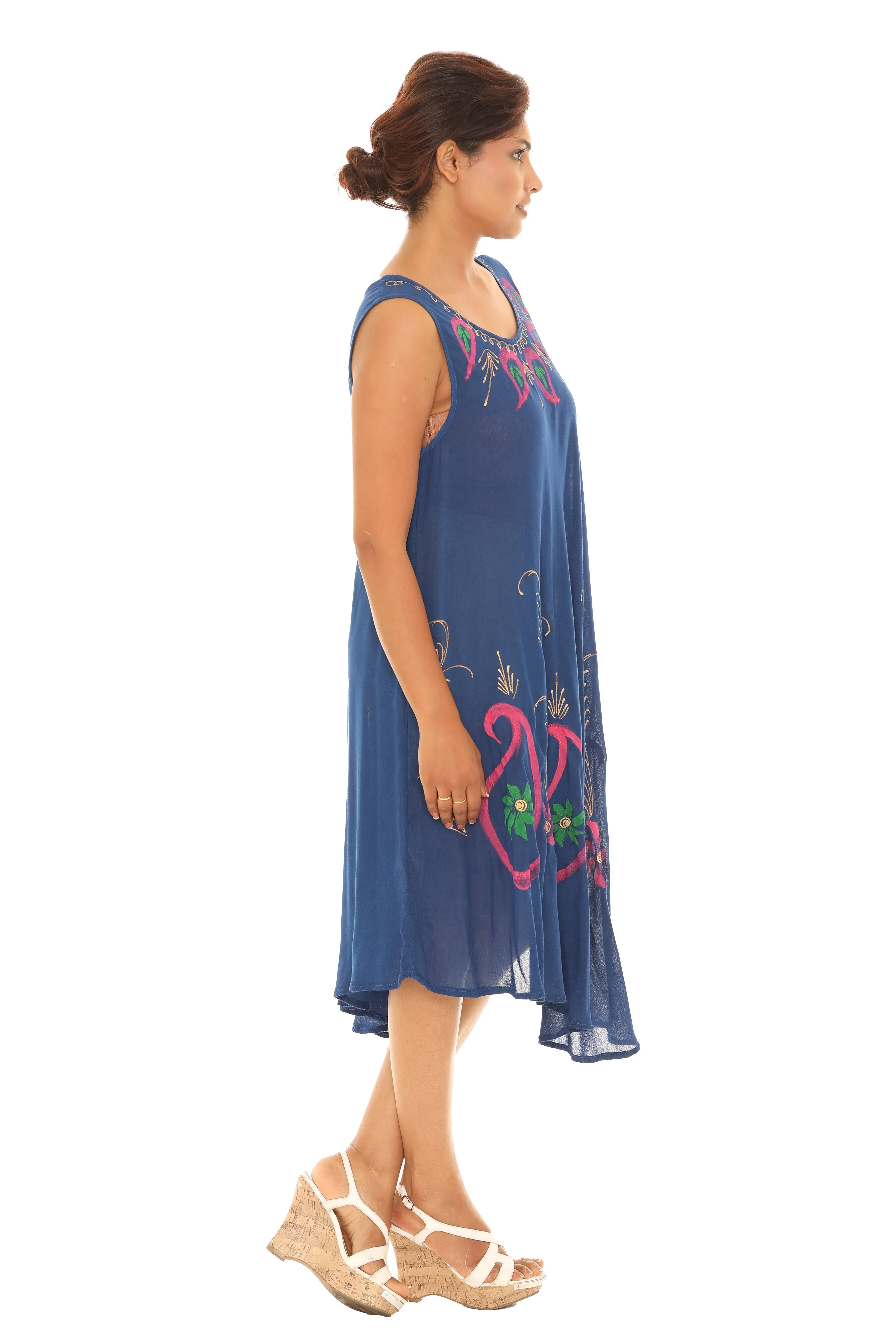 Tie Dye Rayon Sundress