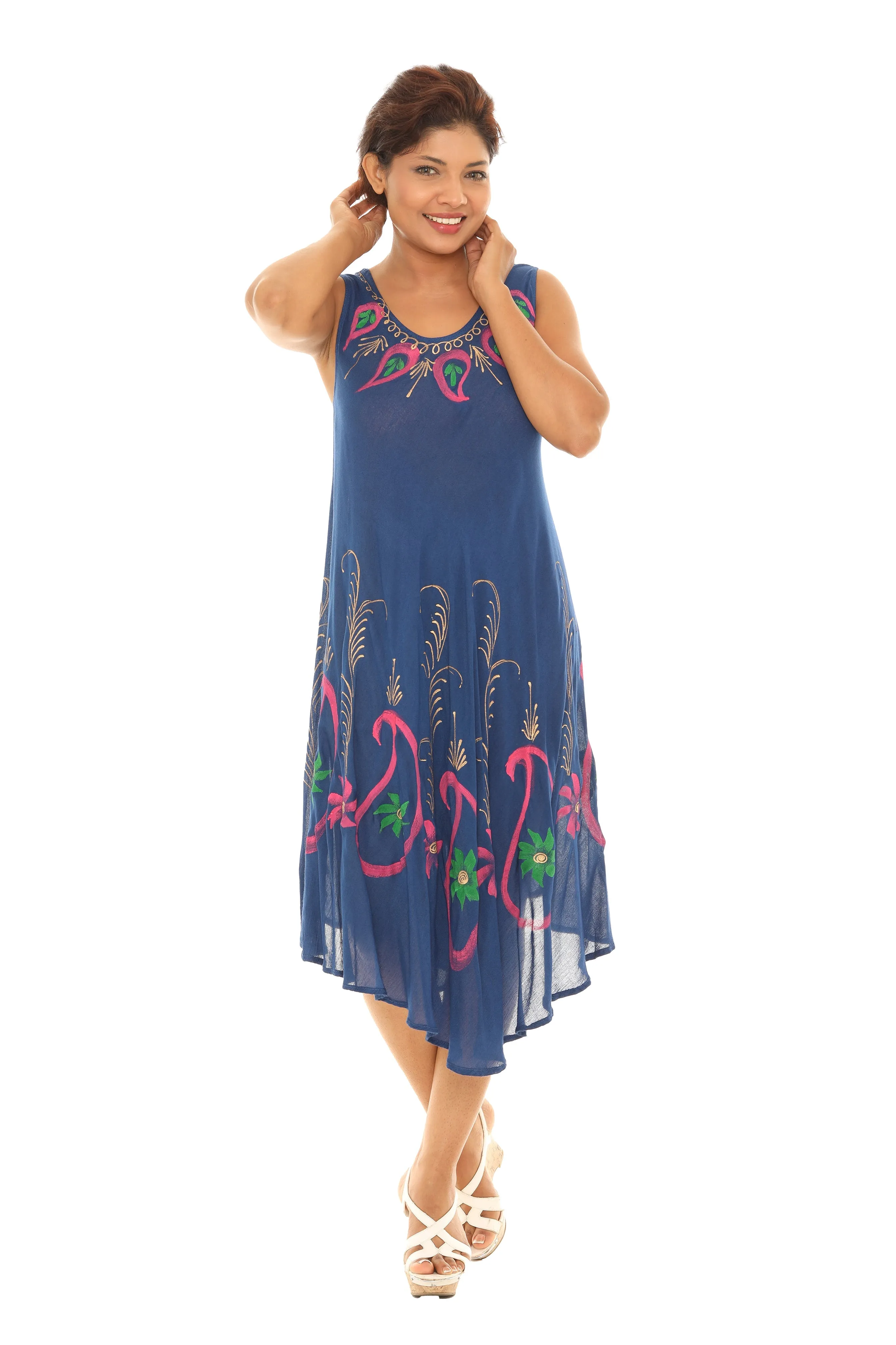 Tie Dye Rayon Sundress