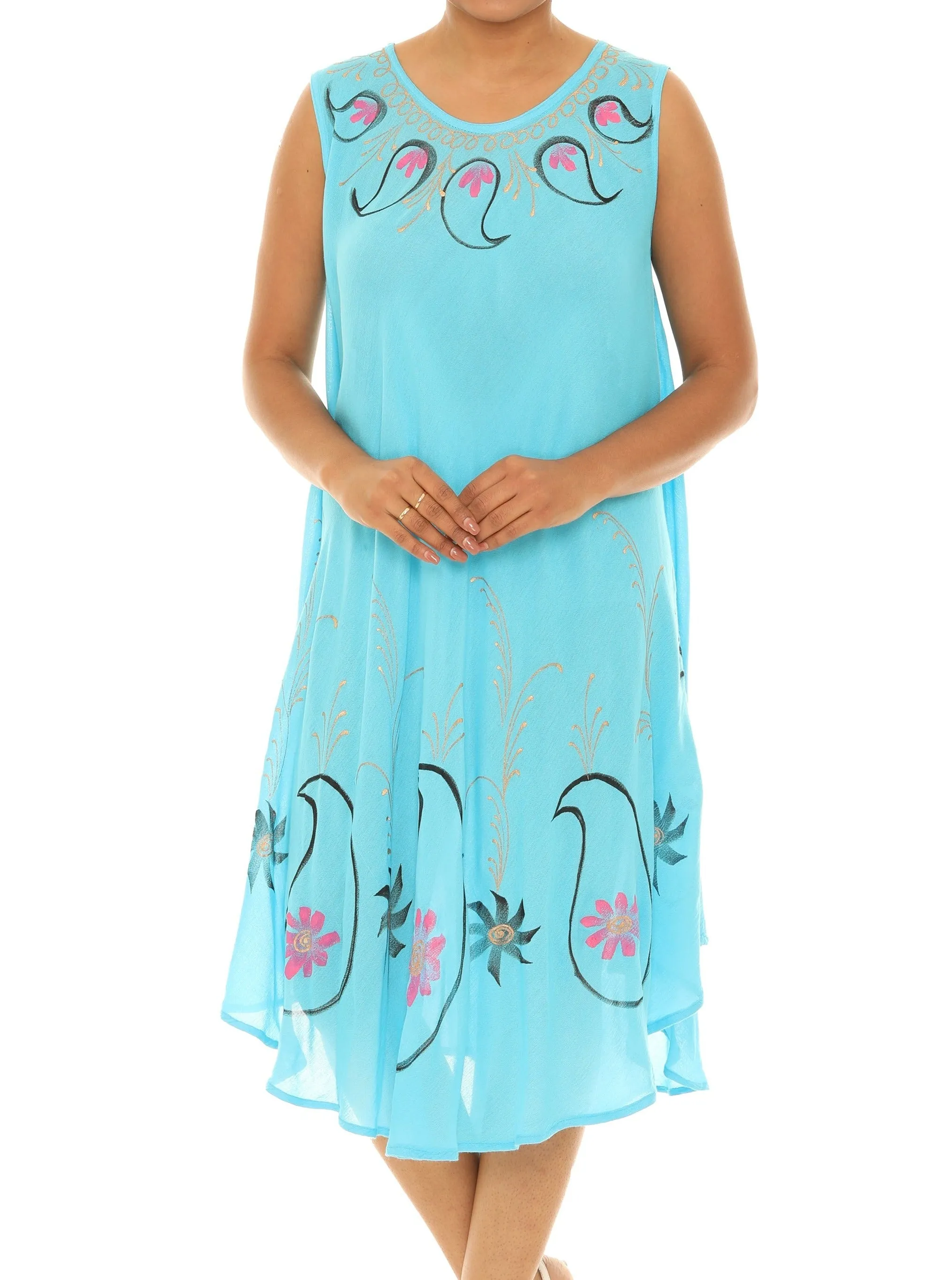 Tie Dye Rayon Sundress