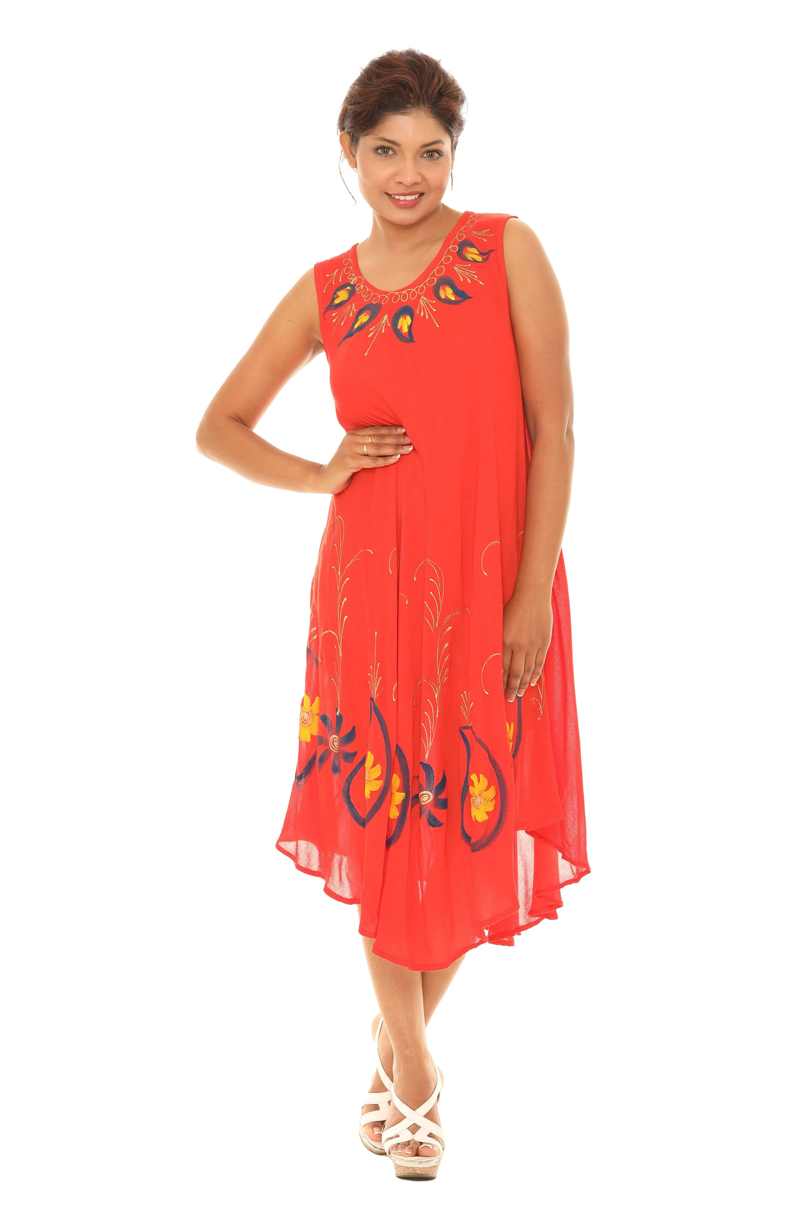Tie Dye Rayon Sundress
