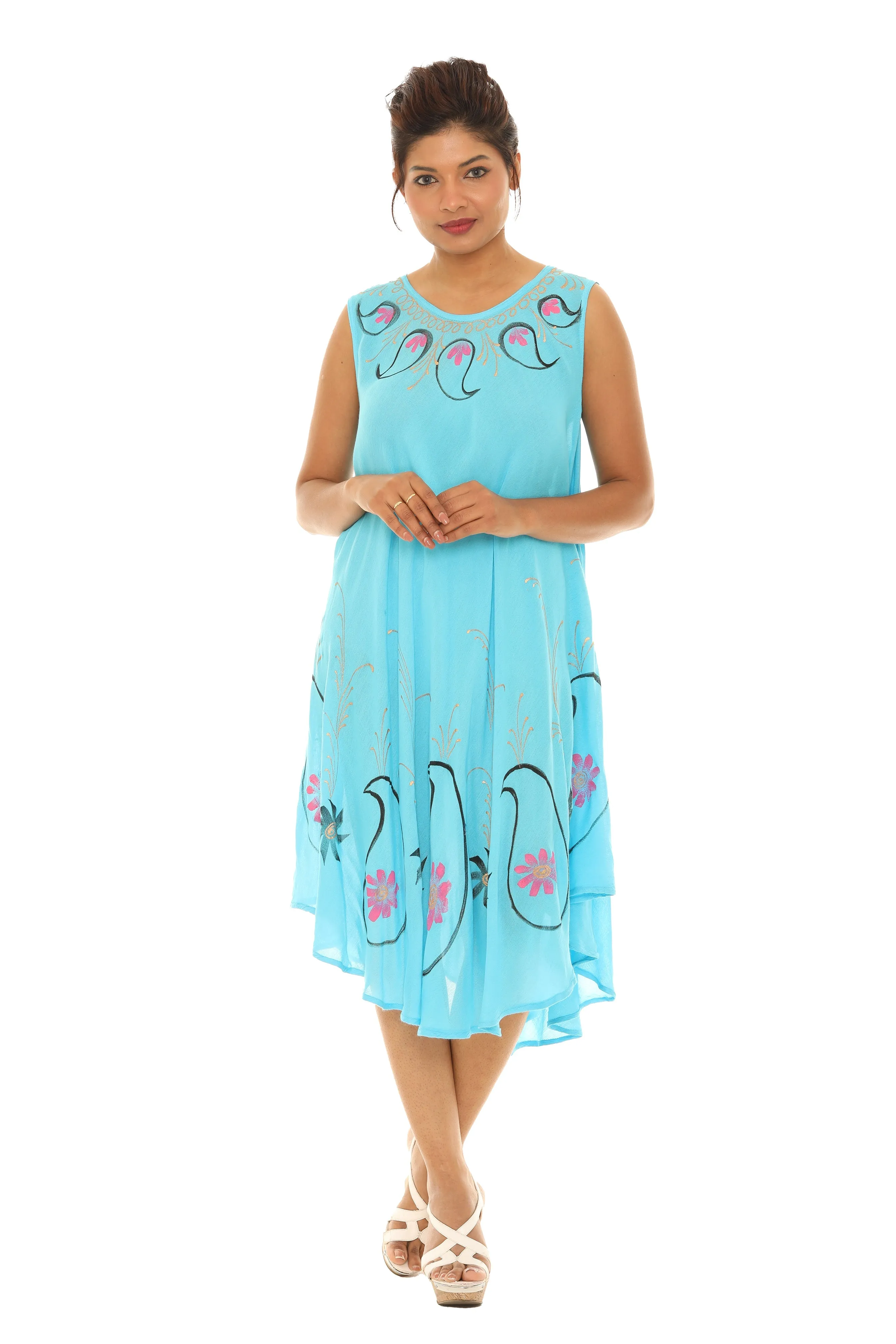 Tie Dye Rayon Sundress