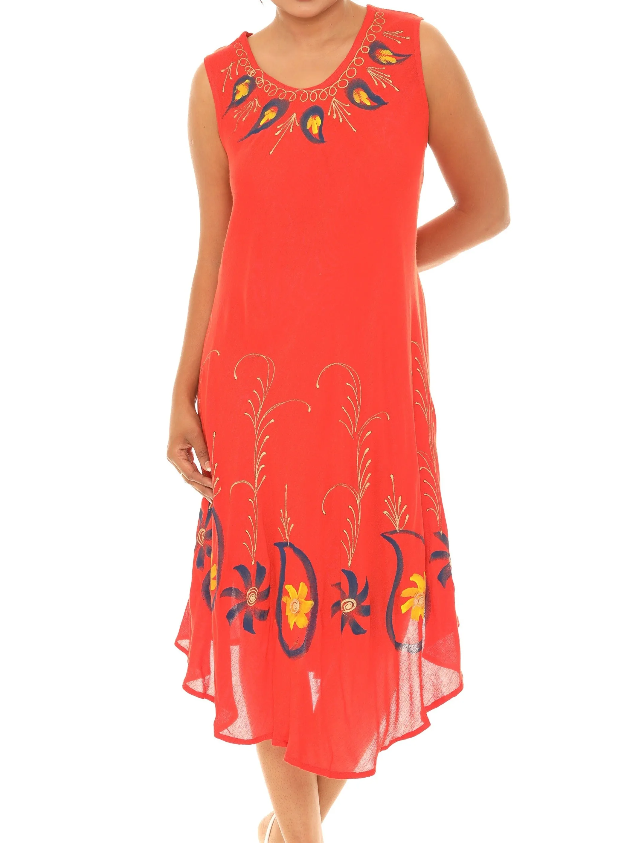 Tie Dye Rayon Sundress