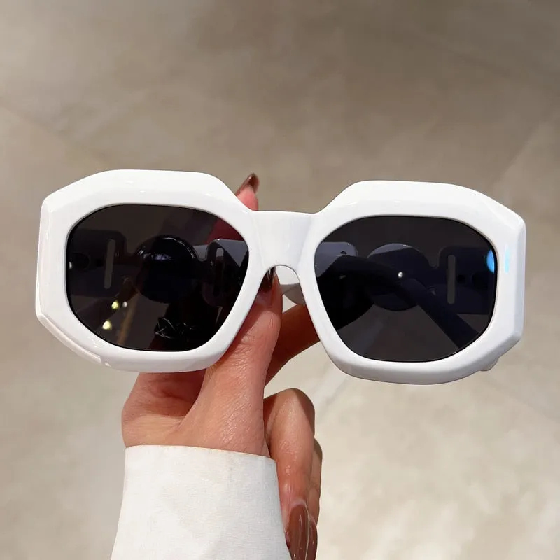 Trendy Vintage Oversize Sunglasses