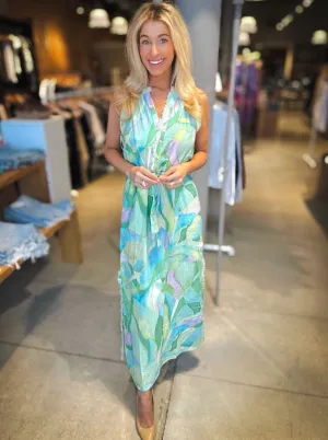 Tribal Seaside Escape Maxi Dress