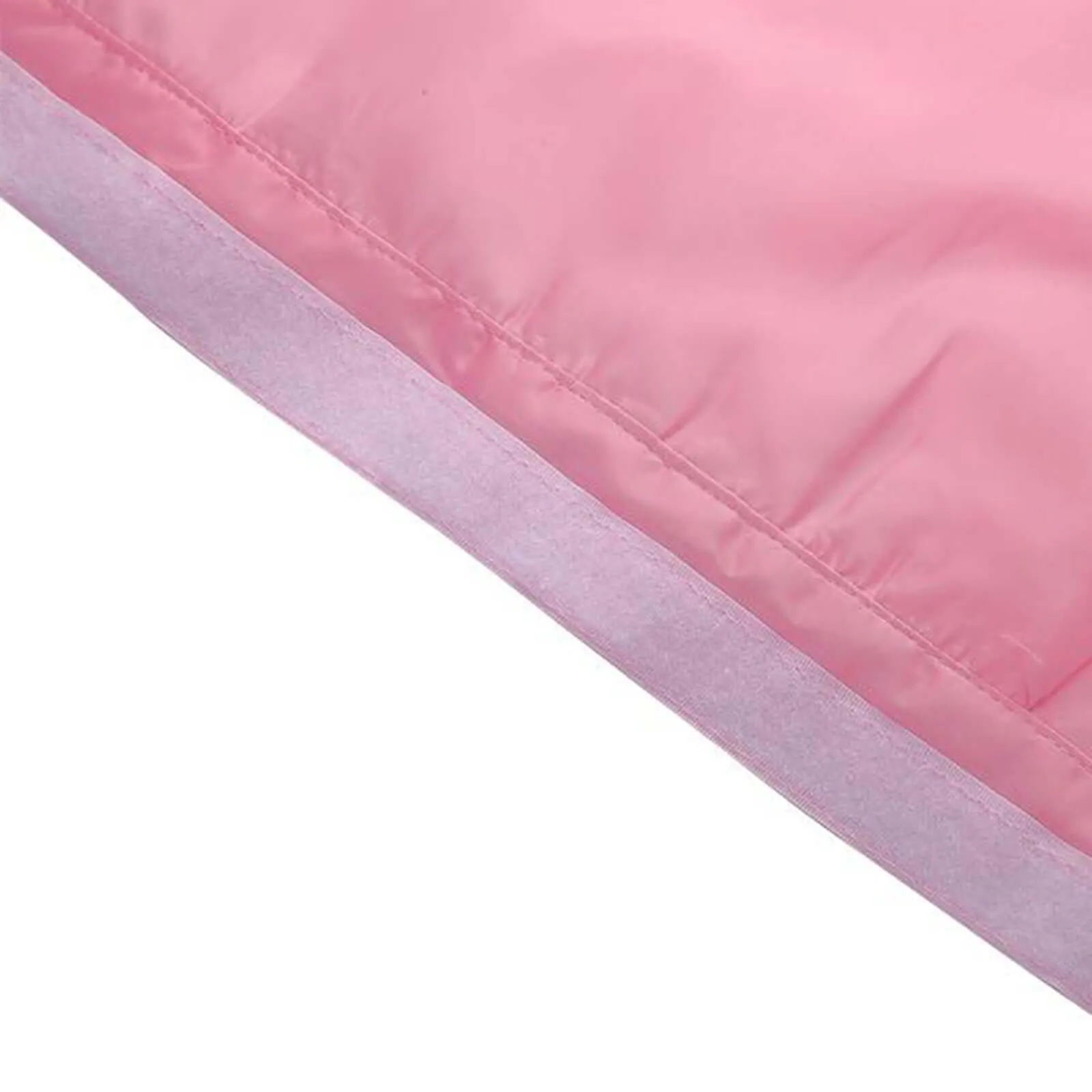 Tulle Table Skirt 17ft Pink/Rose Quartz - 4 Layer Pleated Tutu Table Cover