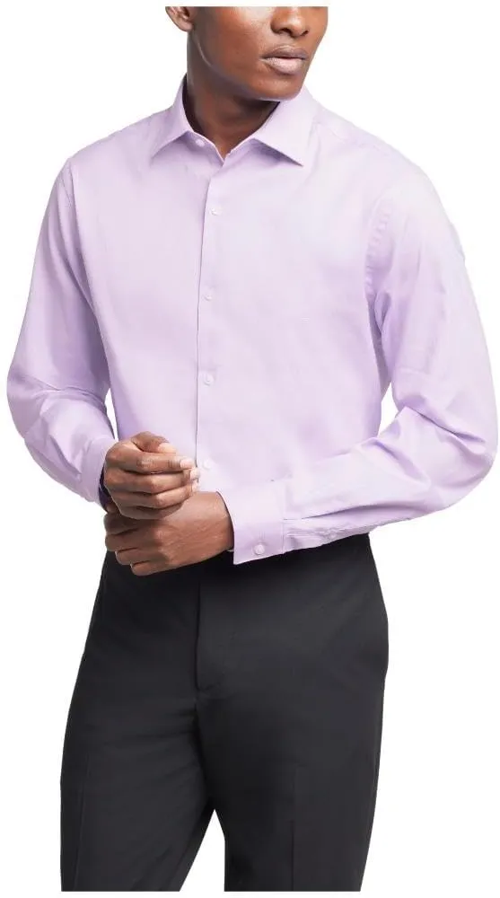 Van Heusen Men's Dress Shirt Slim Fit Stain Shield Stretch