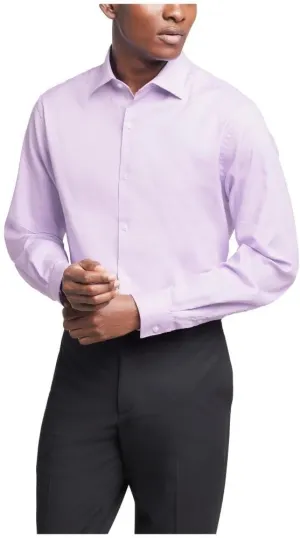 Van Heusen Men's Dress Shirt Slim Fit Stain Shield Stretch