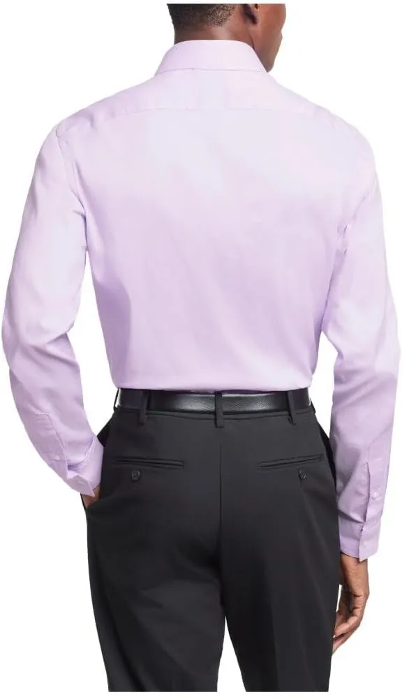 Van Heusen Men's Dress Shirt Slim Fit Stain Shield Stretch