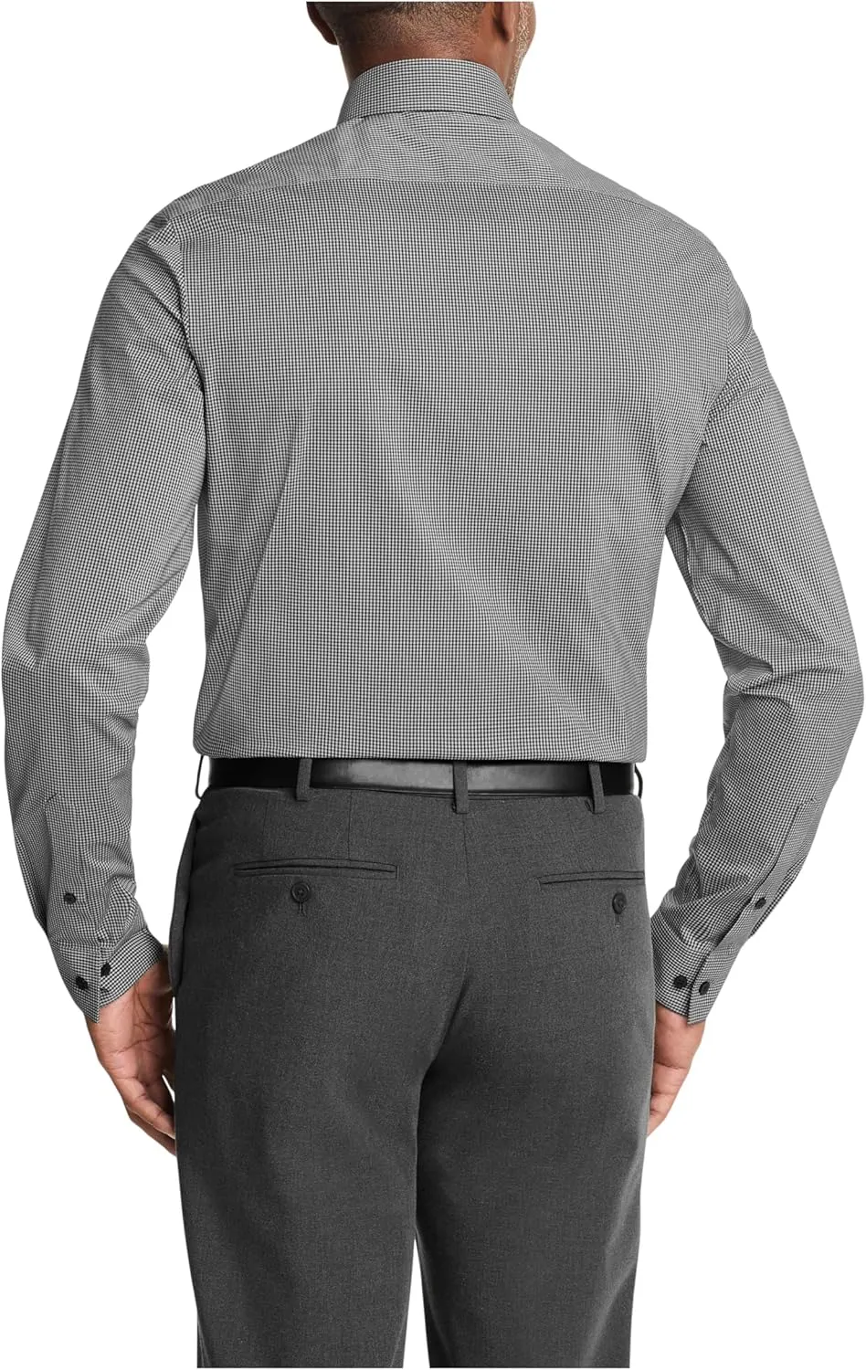 Van Heusen Men's Dress Shirt Slim Fit Ultra Wrinkle Free Flex Collar Stretch Check