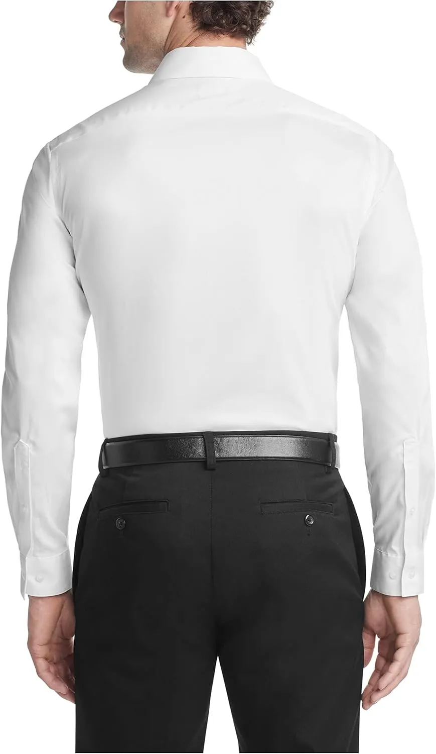 Van Heusen Men's Dress Shirt Slim Fit Ultra Wrinkle Free Flex Collar Stretch